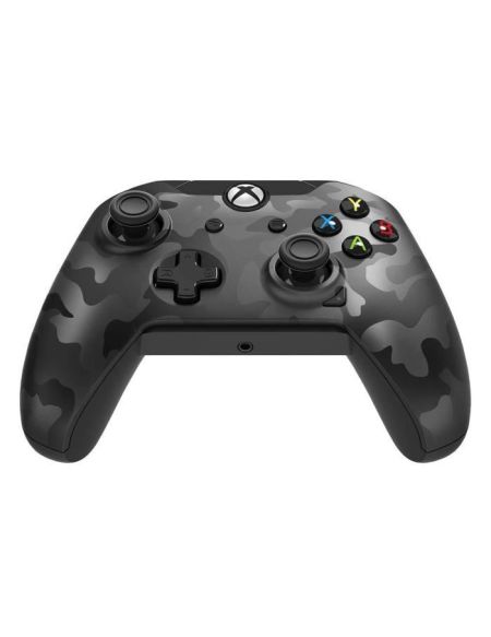 Manette filaire PDP Afterglow Camo noire pour Xbox One