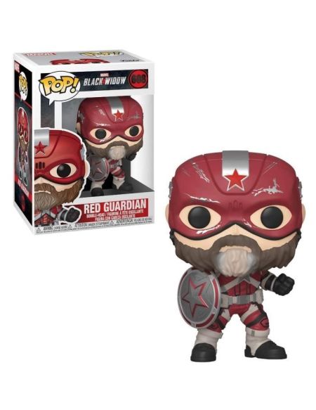 Figurine Funko Pop! Ndeg608 - Black Widow - Gardien Rouge