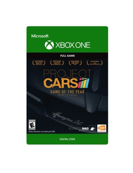 Project Cars Edition Game Of The Year Jeu Xbox One à télécharger