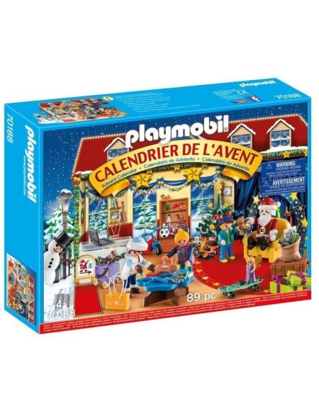 PLAYMOBIL 70188 - Calendrier de l'Avent "Boutique de jouets"