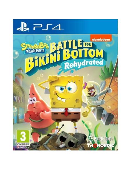 Spongebob Squarepants: Battle For Bikini Bottom - Rehydrated Jeu PS4