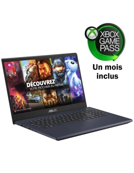 ASUS PC portable Gamer FX571GT-BQ691T 15" FHD - Core i5-8300H - RAM 8Go - Stockage 512Go SSD - GTX 1650 4Go - Windows 10