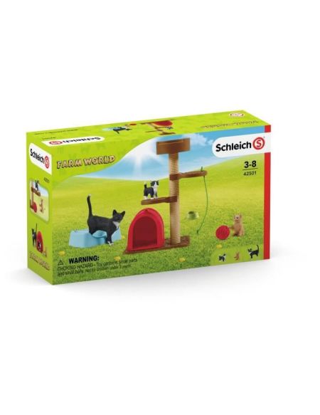 SCHLEICH - Divertissement pour chats mignons