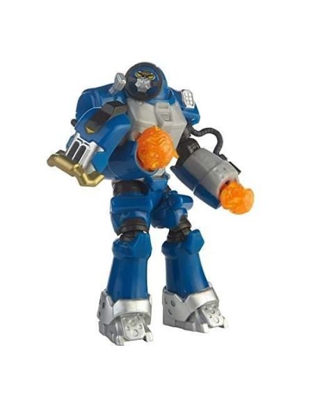 Power Rangers Beast Morphers - Figurine Robot Deluxe Smash Beastbot - Compagnon du Ranger Bleu – 15 cm