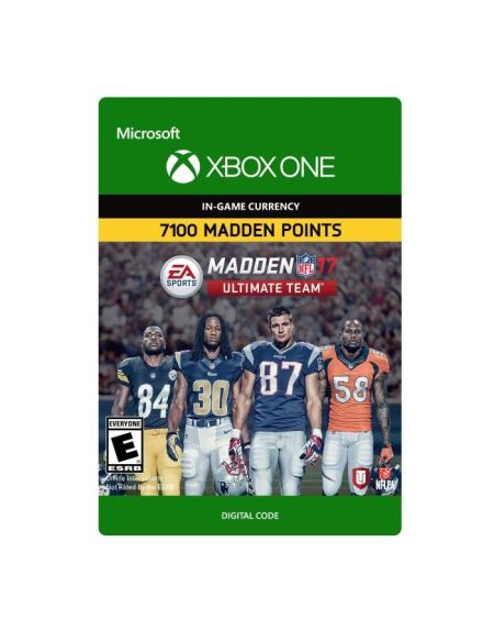 DLC Madden NFL 17: 7100 Madden Points pour Xbox One