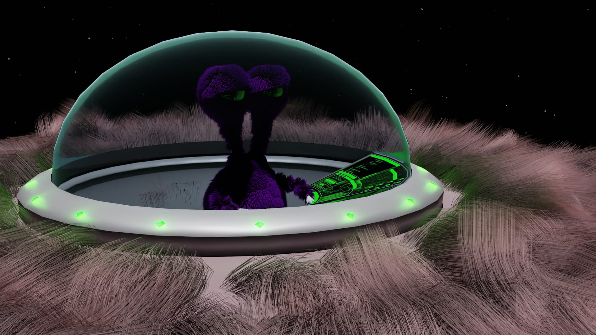 Winst0n in a spaceship
