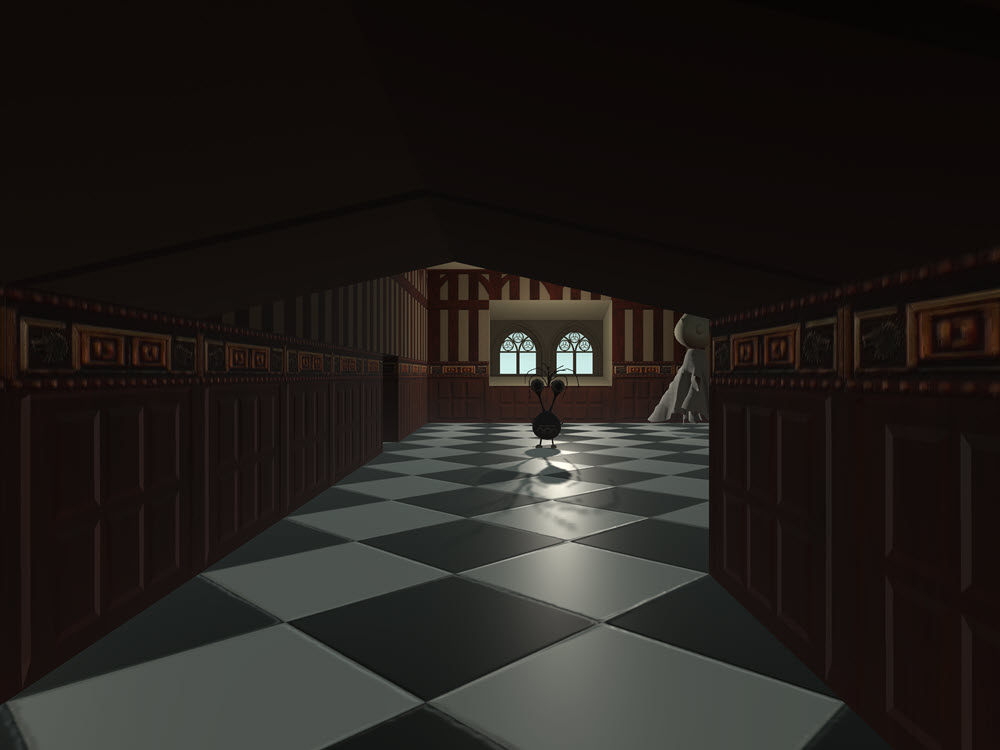 The way to the music room