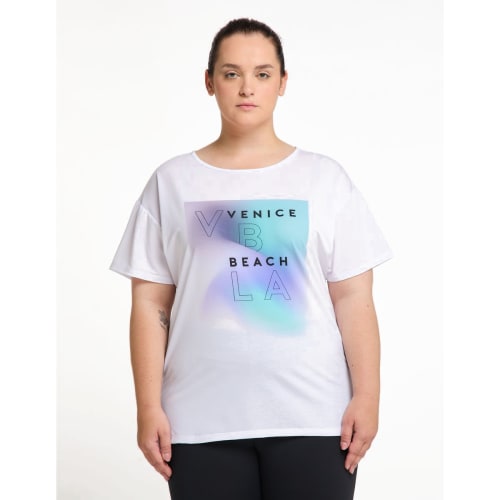 Venice Beach Curvy Line Tiana Damen T-Shirt