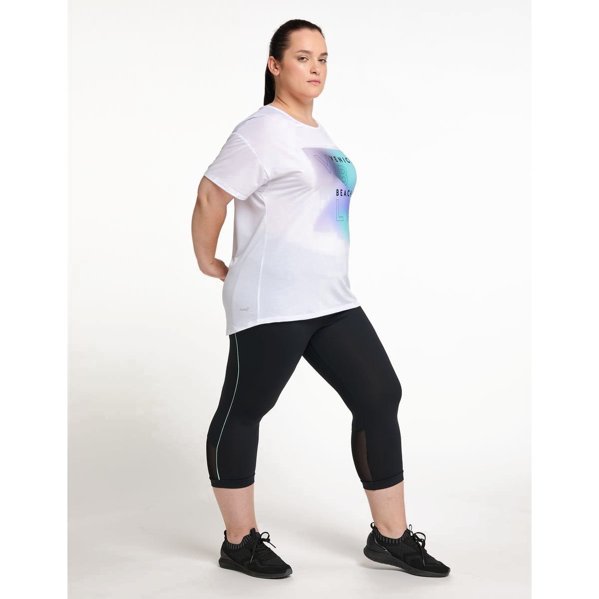 Venice Beach Curvy Line Tiana Damen T-Shirt