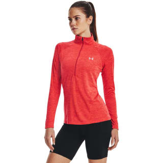 Under Armour Tech 1/2 Zip Twist Damen T-Shirt