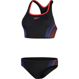 Speedo Placement 2 Piece Damen Badeanzug