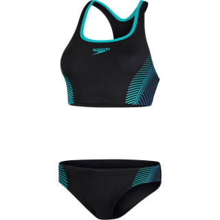 Speedo Placement 2 Piece Damen Badeanzug