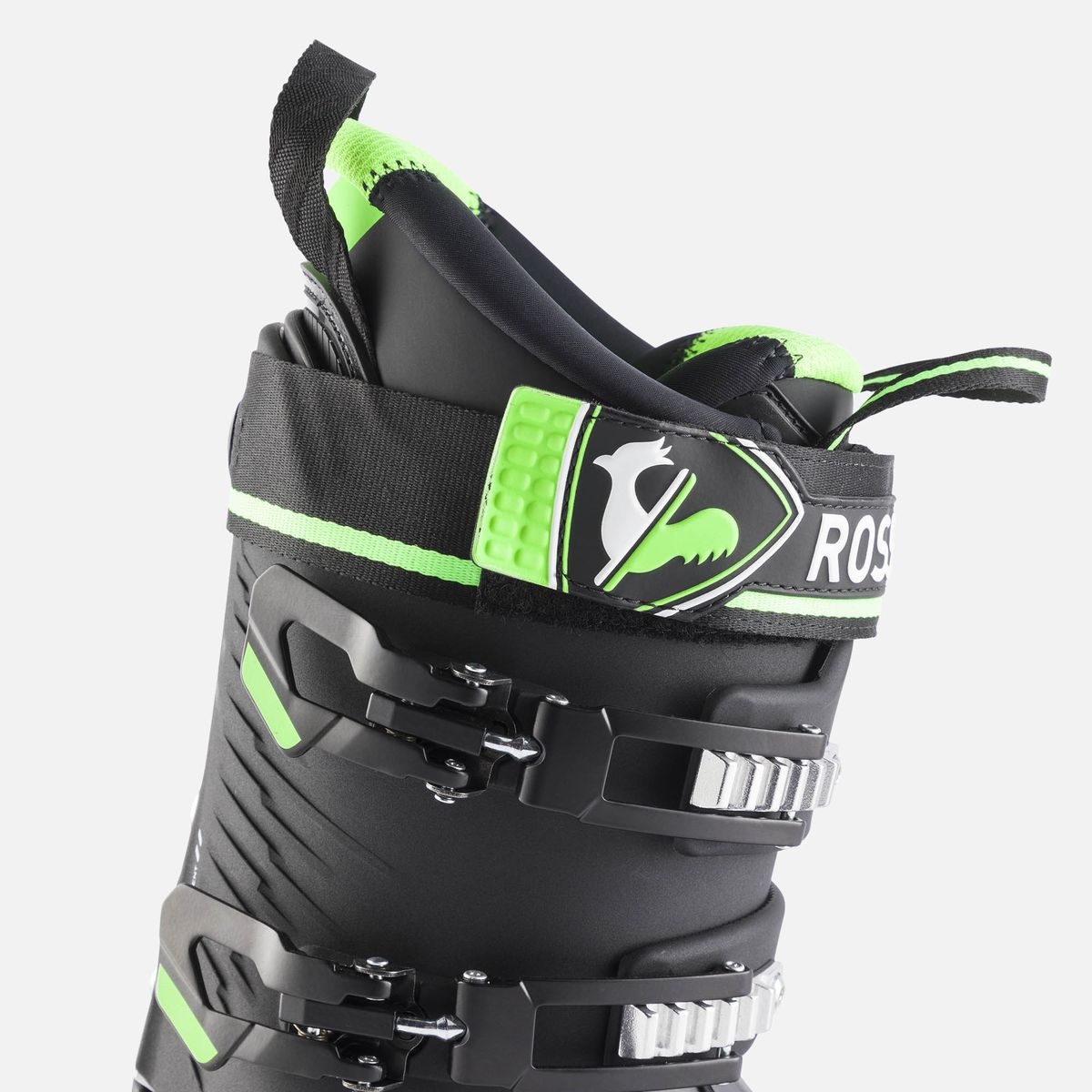 Rossignol Hi-Speed 120 HV GW- Black Green Herren Alpinskischuhe