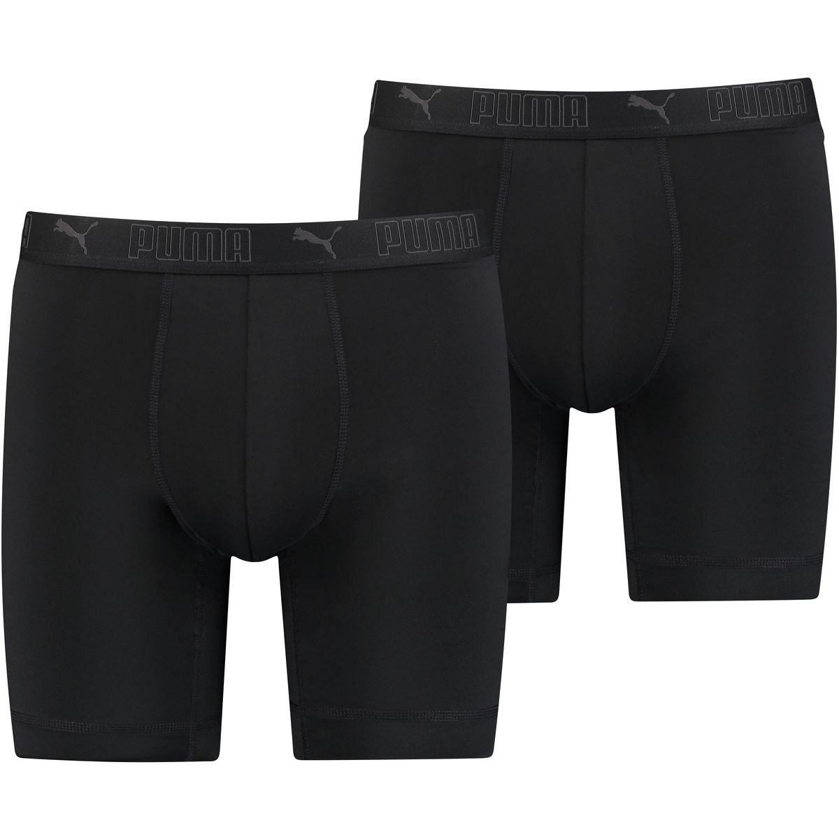 Puma Sport Microfiber Long Boxer 2er-Pack Herren Unterhose