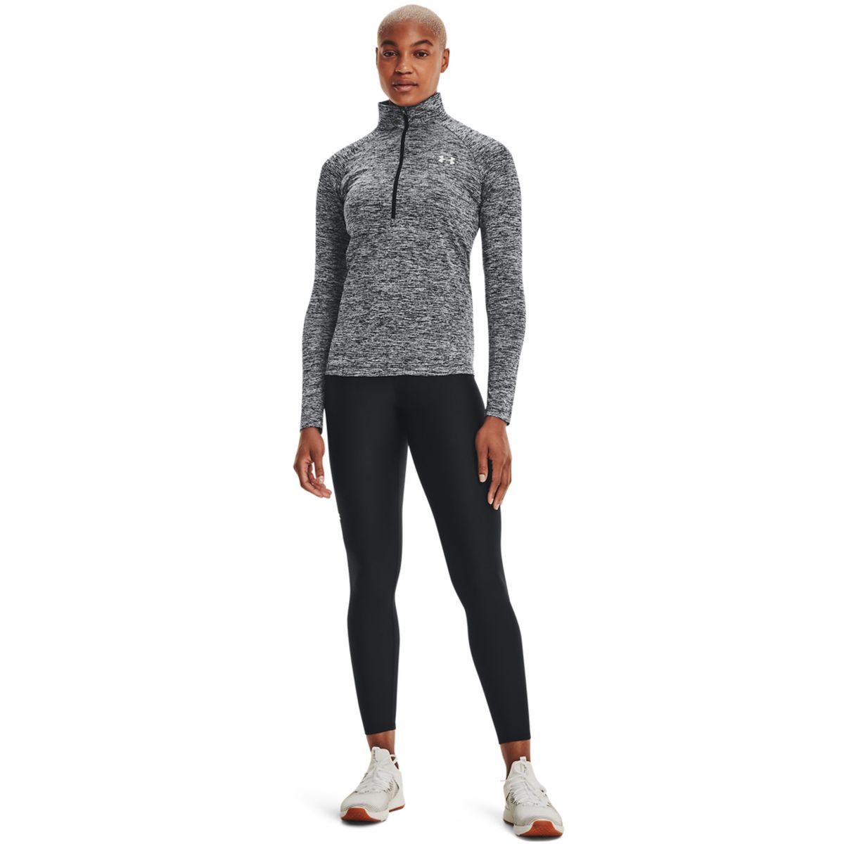 Under Armour Tech 1/2 Zip Twist Damen T-Shirt