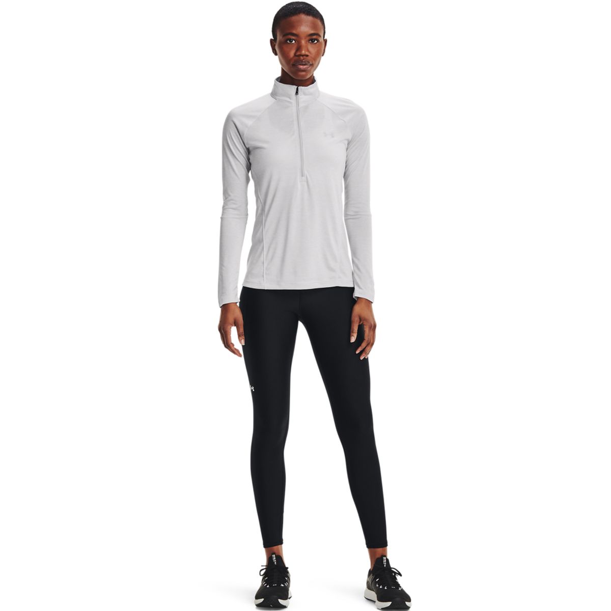 Under Armour Tech 1/2 Zip Twist Damen T-Shirt