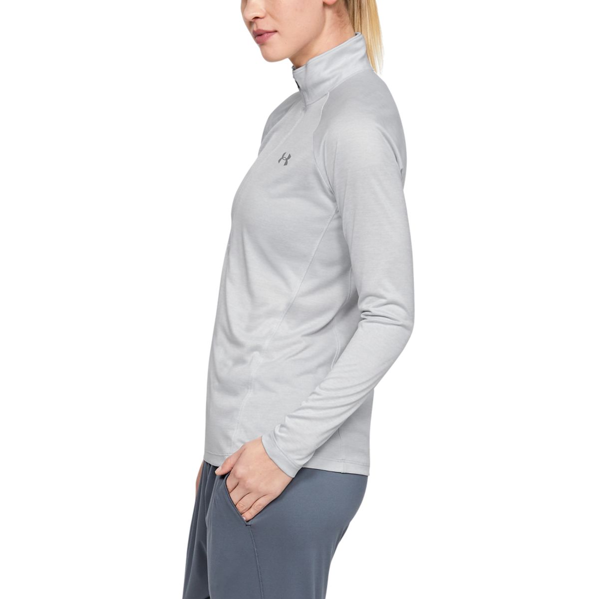 Under Armour Tech 1/2 Zip Twist Damen T-Shirt