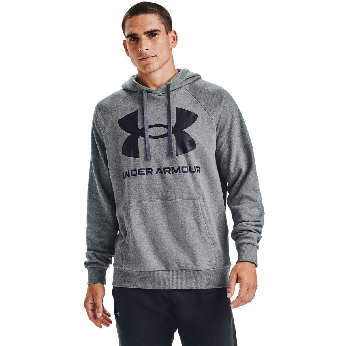 Under Armour UA Rival Fleece Big Logo Herren Fleecejacke