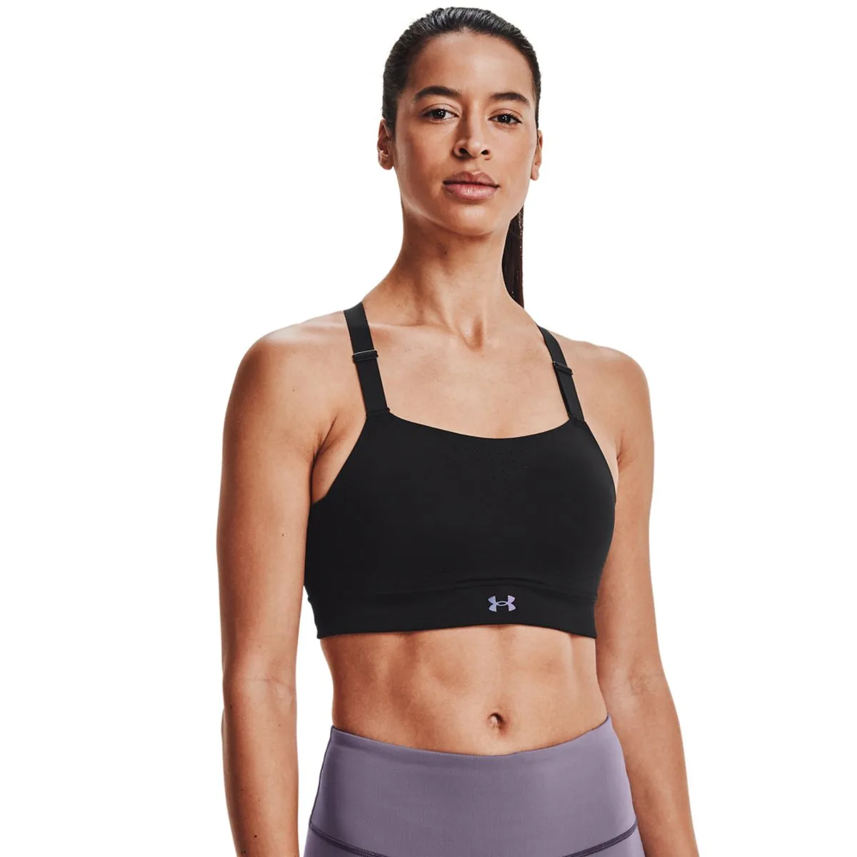 Under Armour Rush High Damen Sport-BH, schwarz