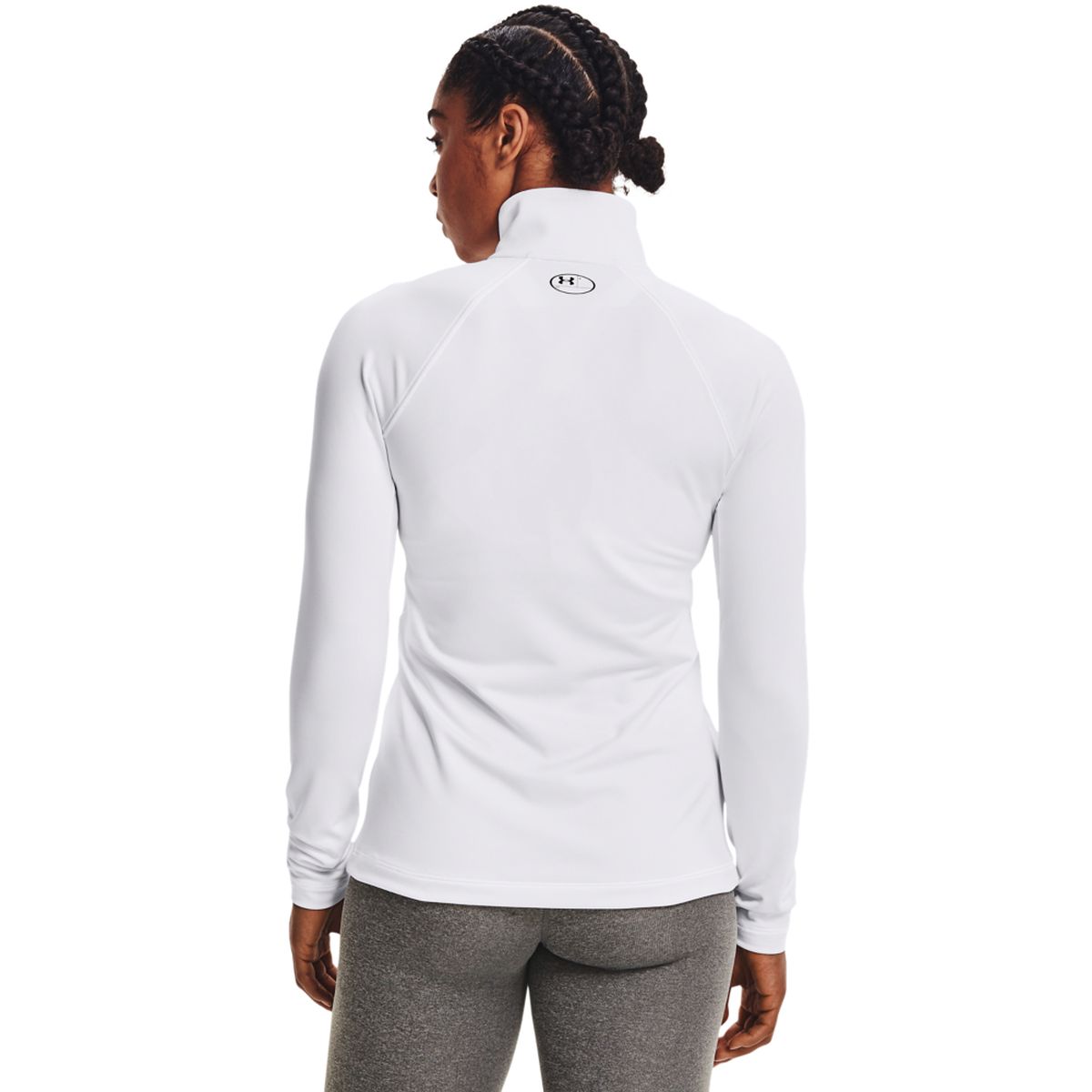 Under Armour UA ColdGear Authentics 1/2 Zip Damen T-Shirt