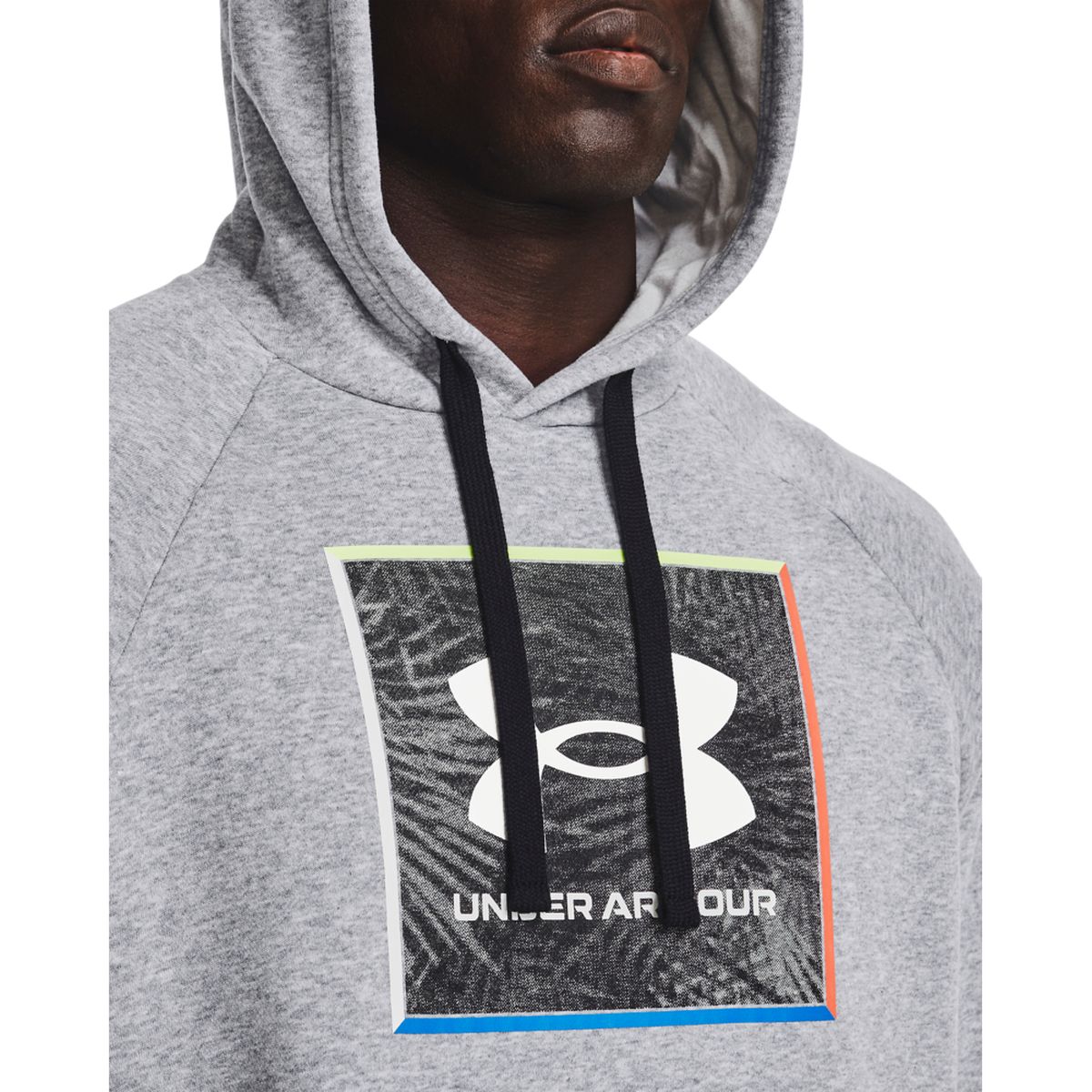 Under Armour UA Rival Flc Graphic Herren Kapuzensweater