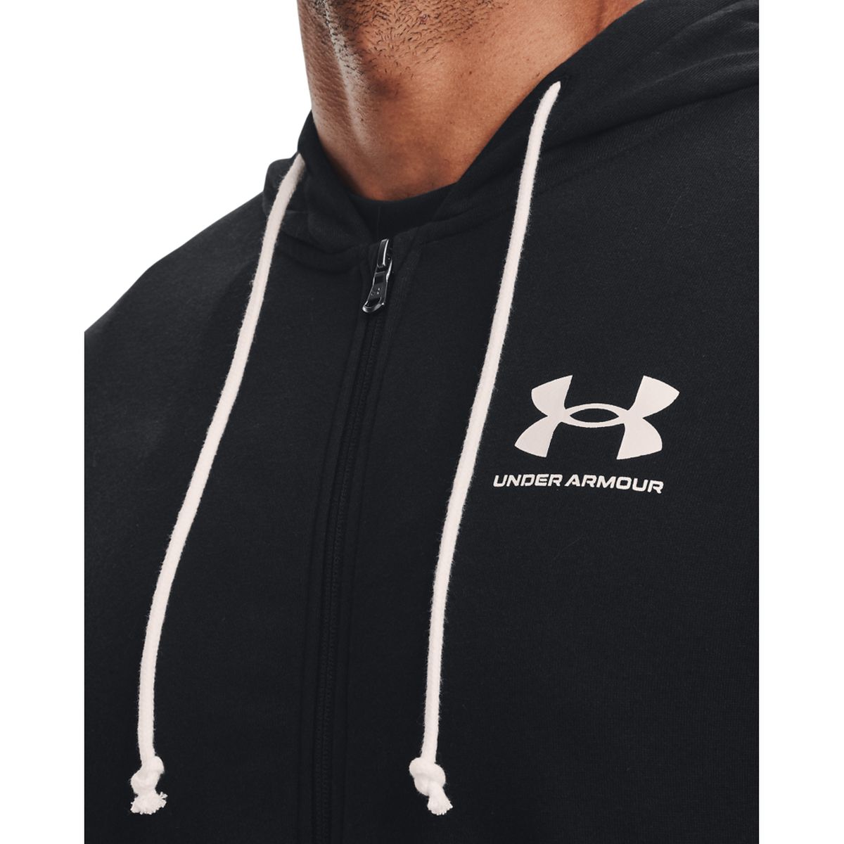 Under Armour UA Rival Terry mit durchgängigem Reißverschluss Herren Jacke