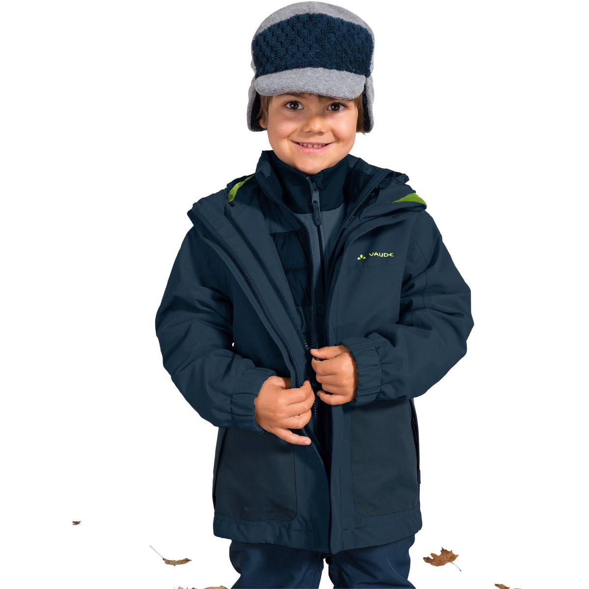 Vaude Campfire 3in1 IV Kinder Doppeljacke