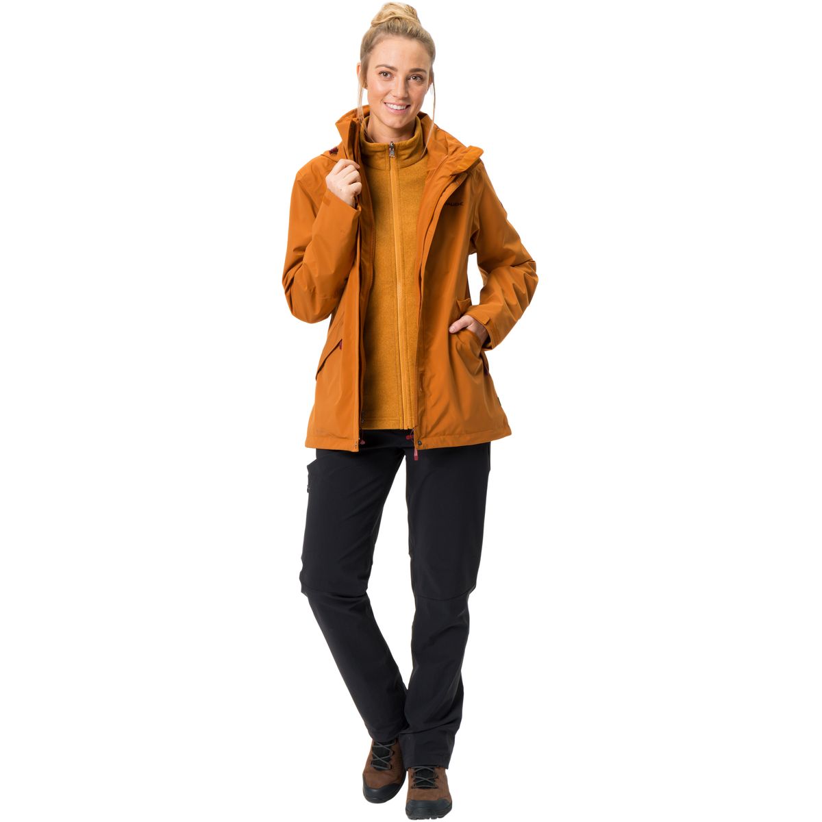 Vaude Rosemoor 3in1  Damen Fleecejacke