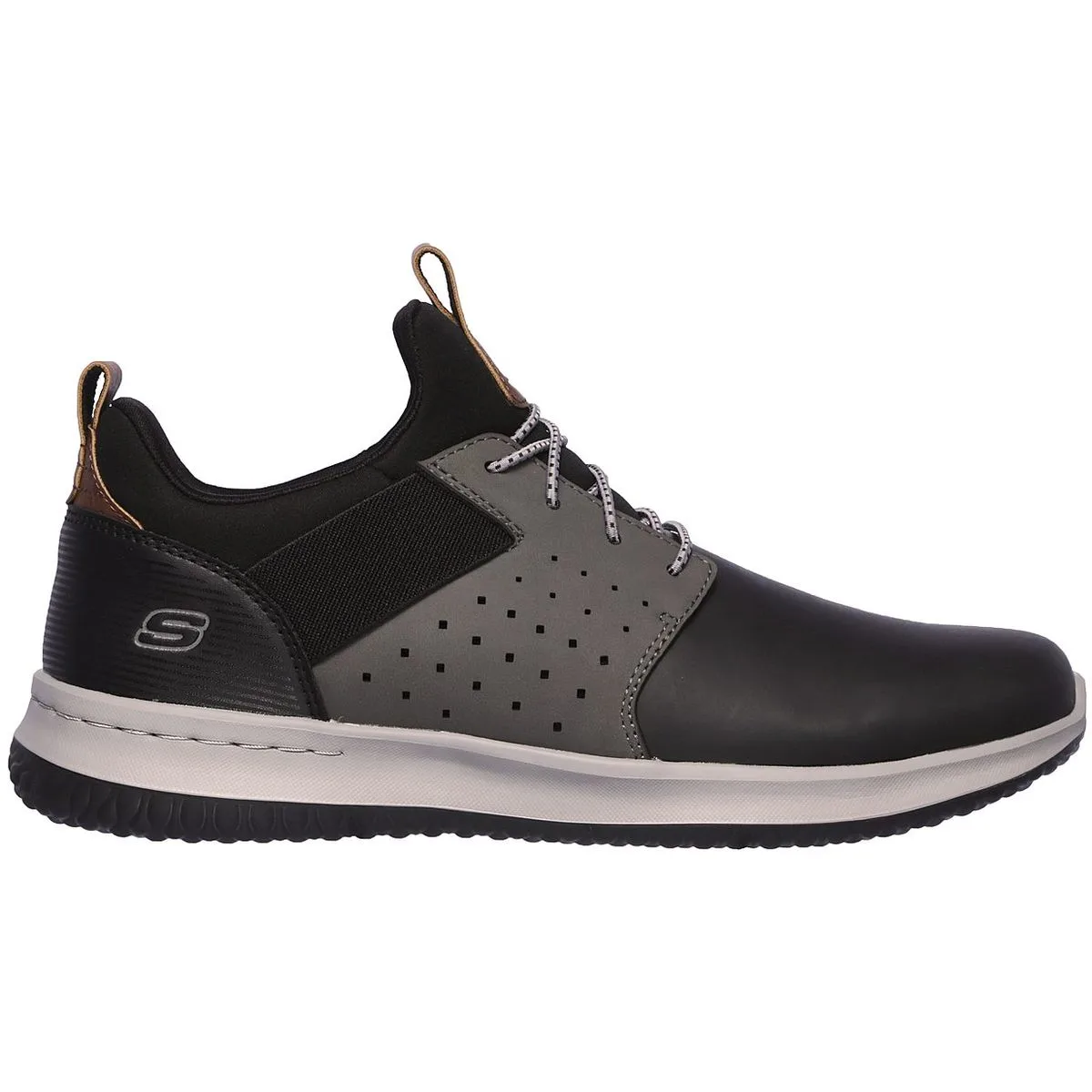 Delson - Axton Herren Freizeitschuhe, schwarz, Größe 43 43