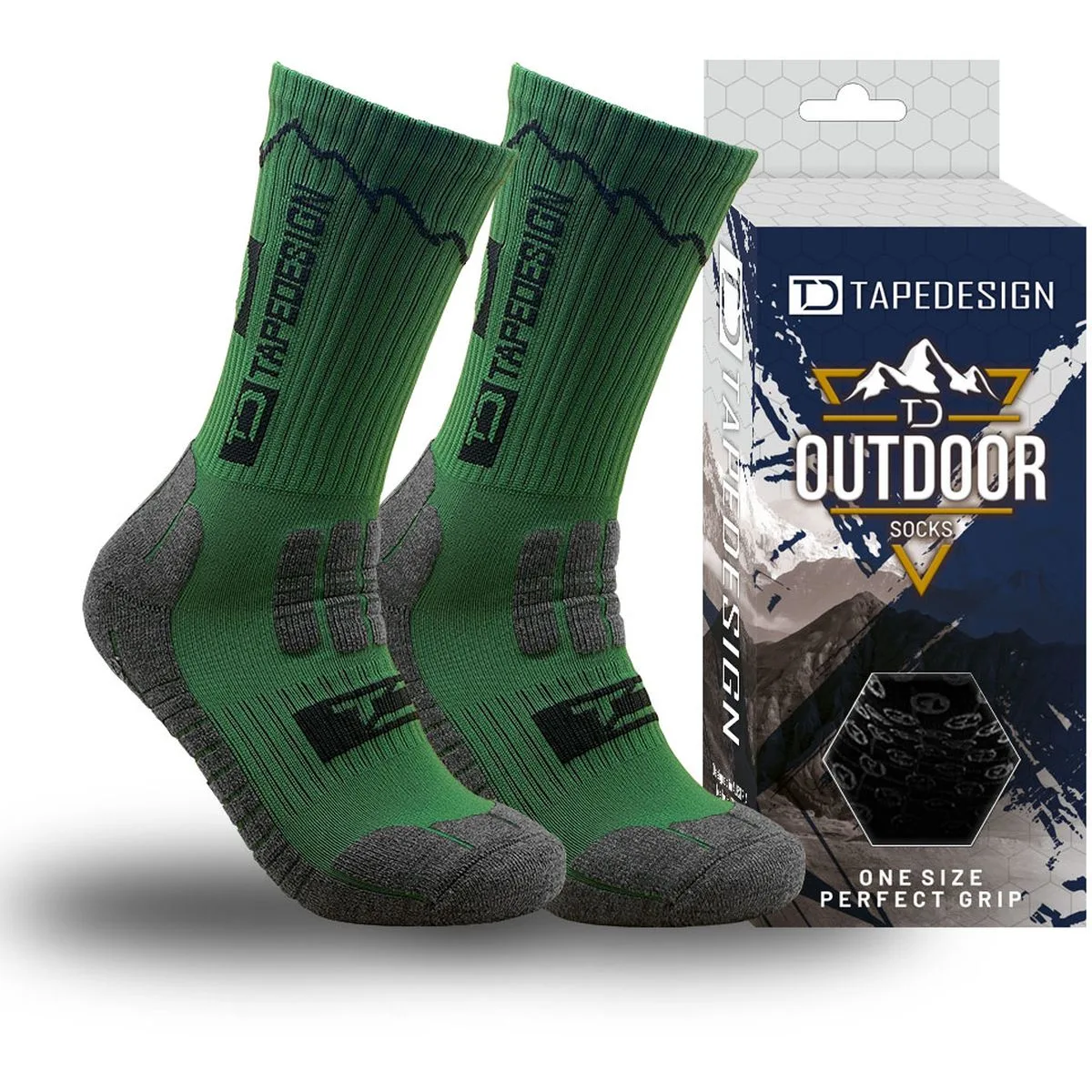 Outdoor 2.0 Socken, grün ONESIZE