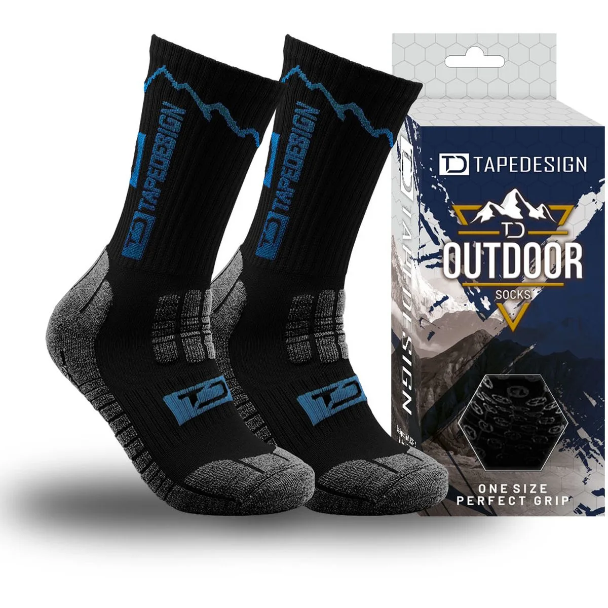 Outdoor 2.0 Socken, schwarz ONESIZE
