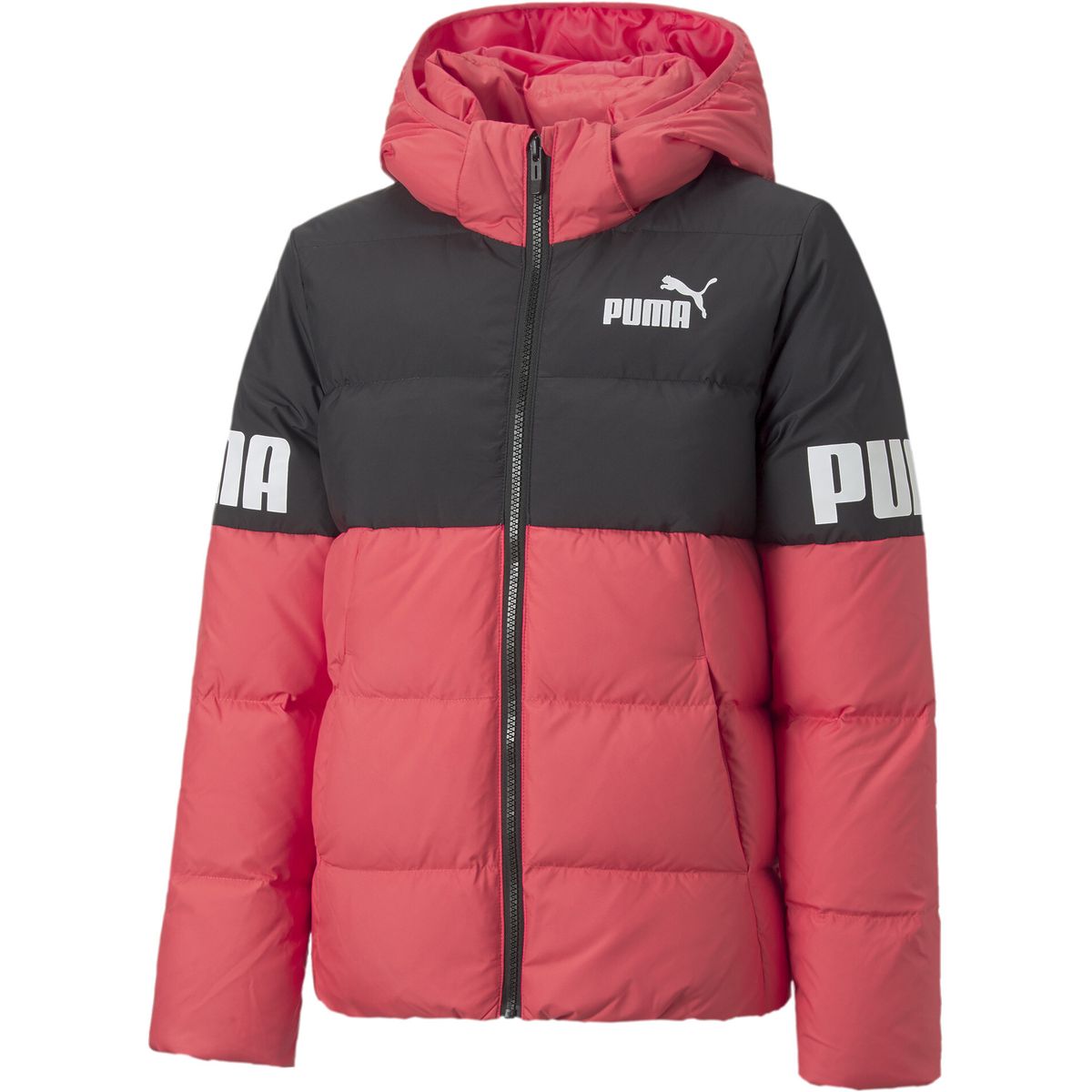 Puma Power Hooded Down Puffer Kinder Sakko