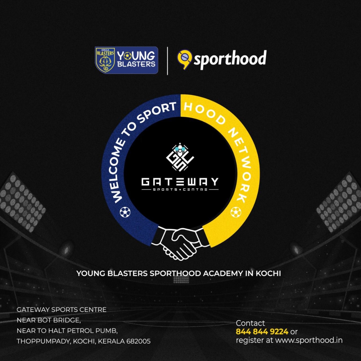 Book courts, Kids Coaching, Football, Badminton, Swimming near you