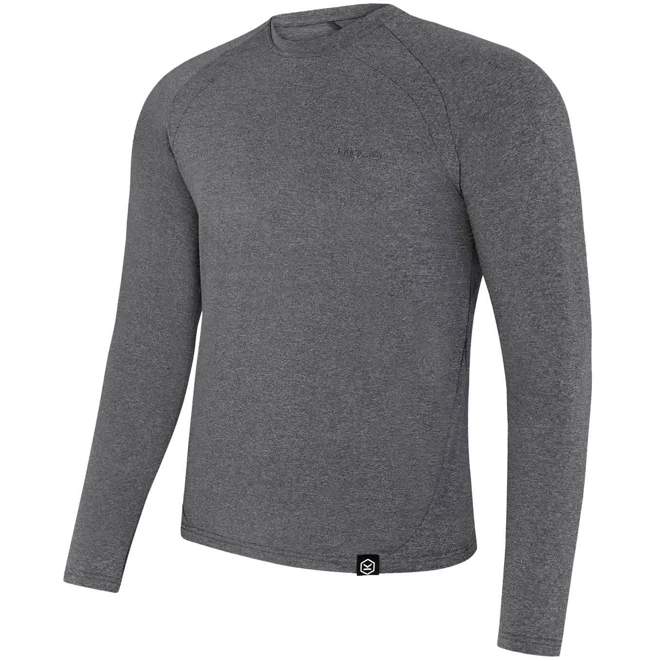 Knox Dry Inside Dual Active Max Long Sleeve Top - Grey