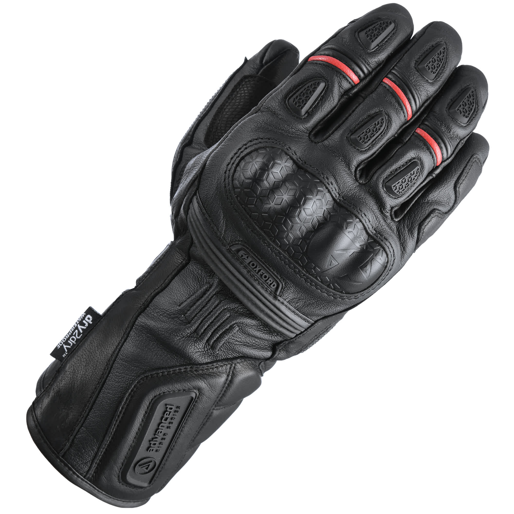 Oxford Mondial Long MS Gloves - Tech Black