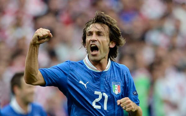 pirlo, oldest player, italy national team