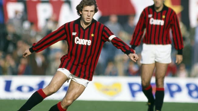 italian footballers, Franco Baresi, italian league