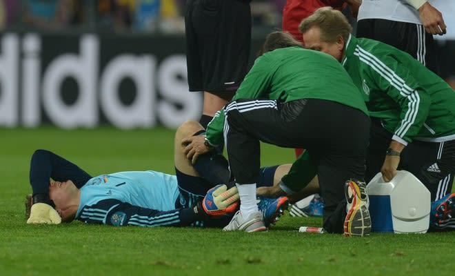 Neuer injury, german injury