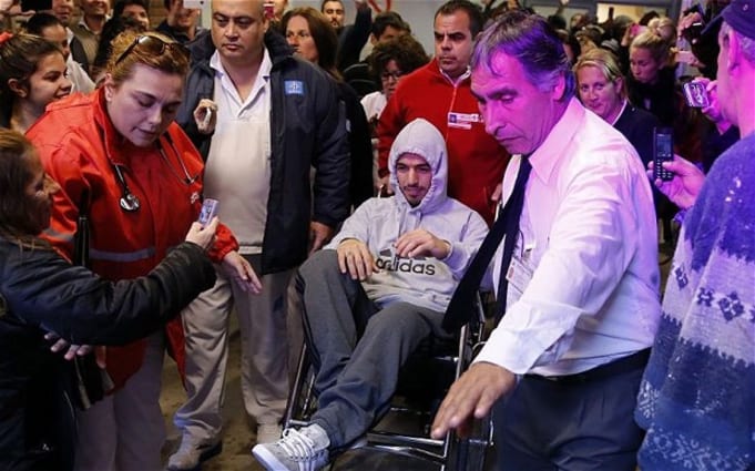 Suarez injury, Uruguay