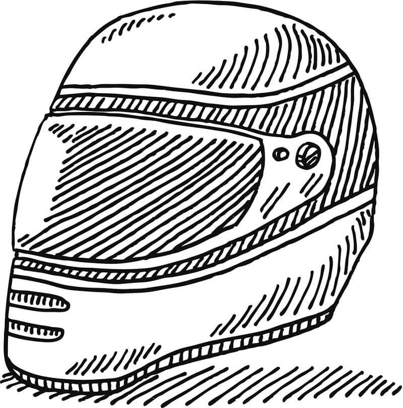 How to Draw a Motorcycle Helmet: Step by Step Easy Guide - Sporty Journal