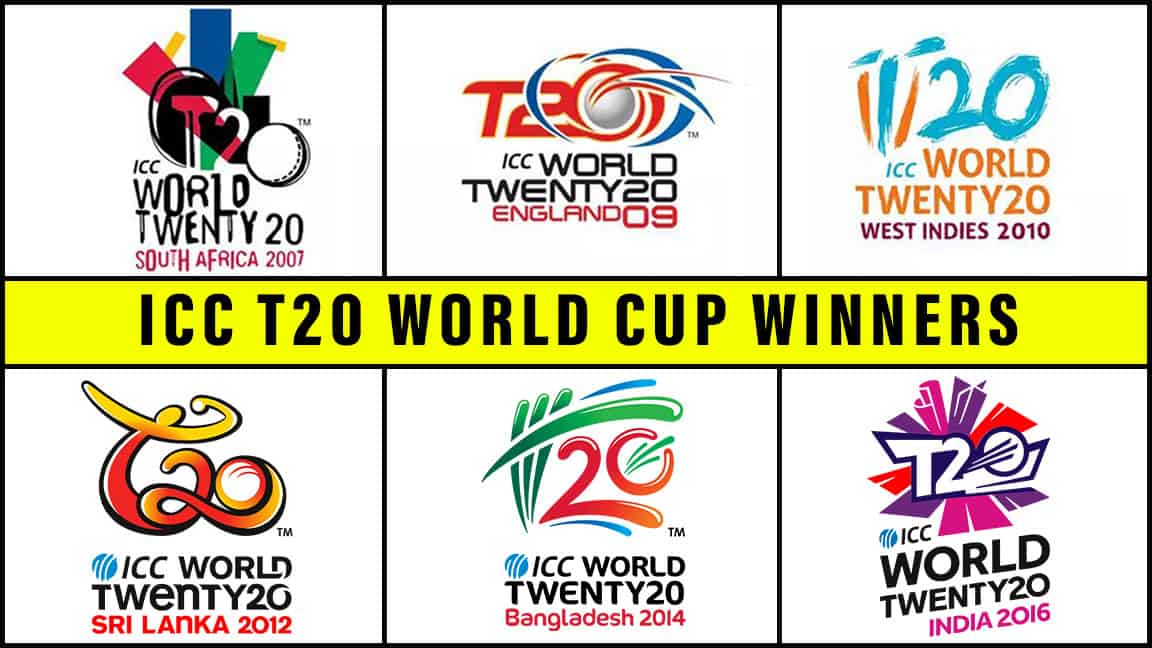 T 20 world cup winners