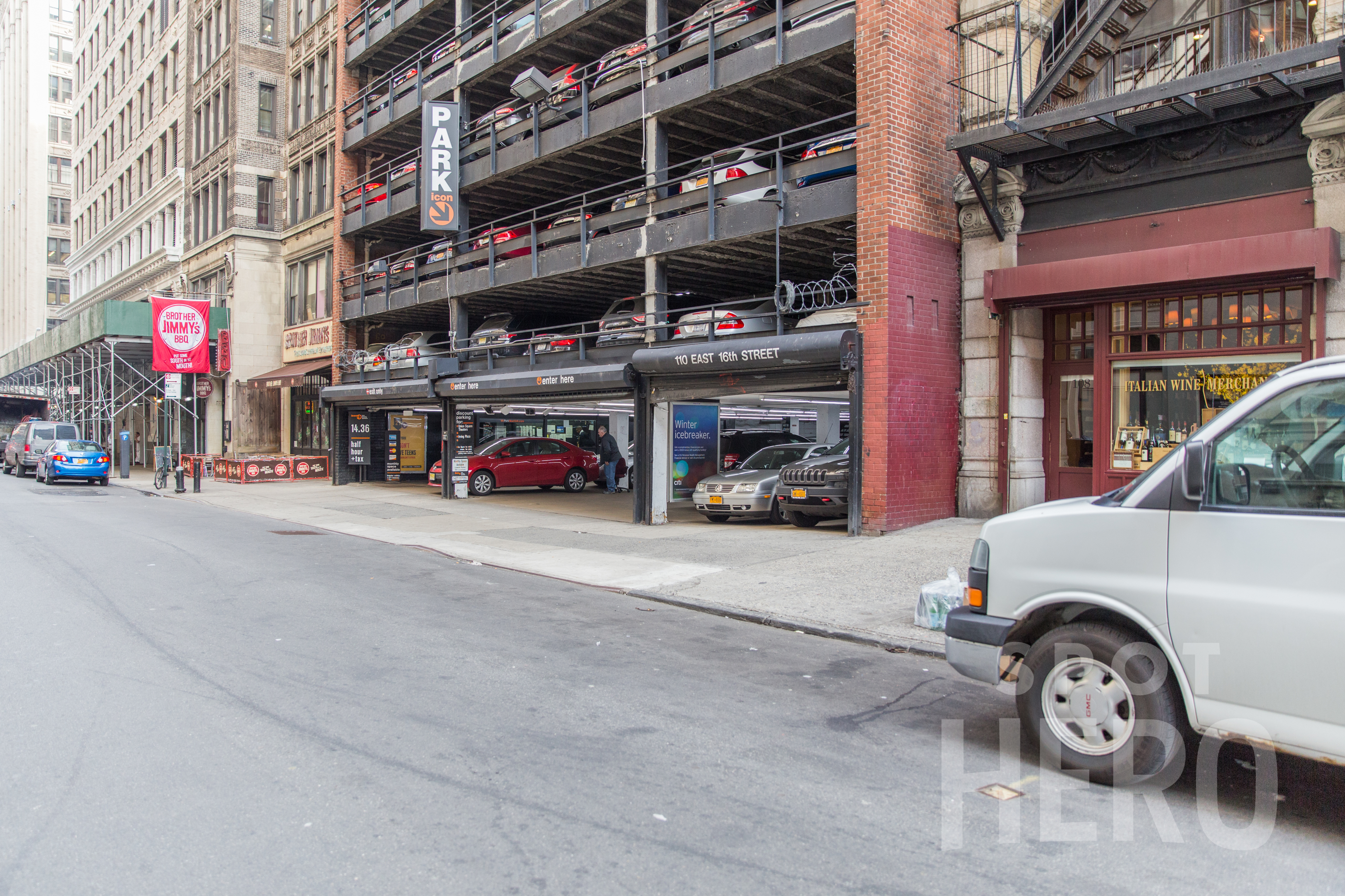 Photo of 110 E 16th St. - Valet Garage