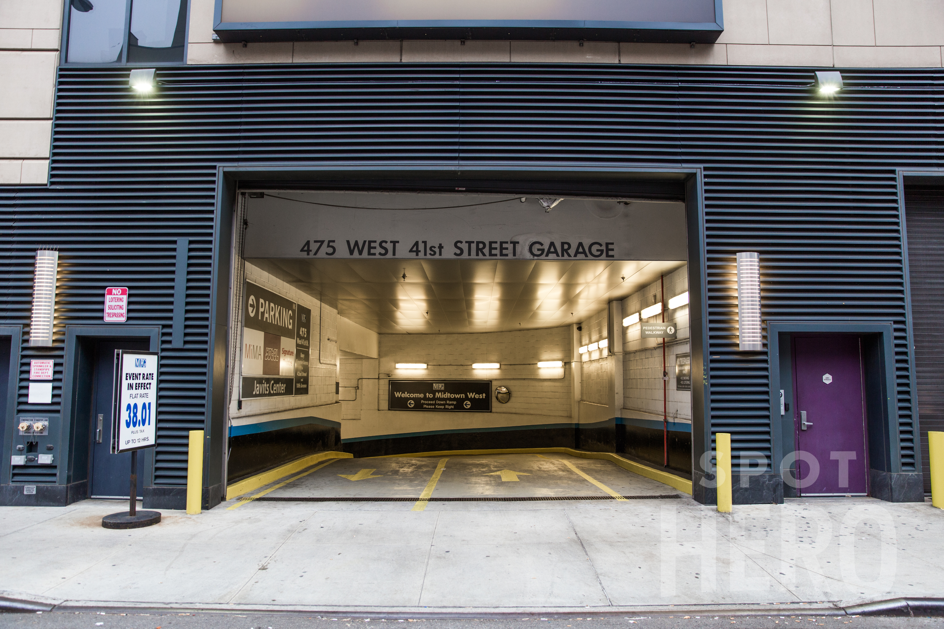 Photo of 475 W 41st St. - Valet Garage