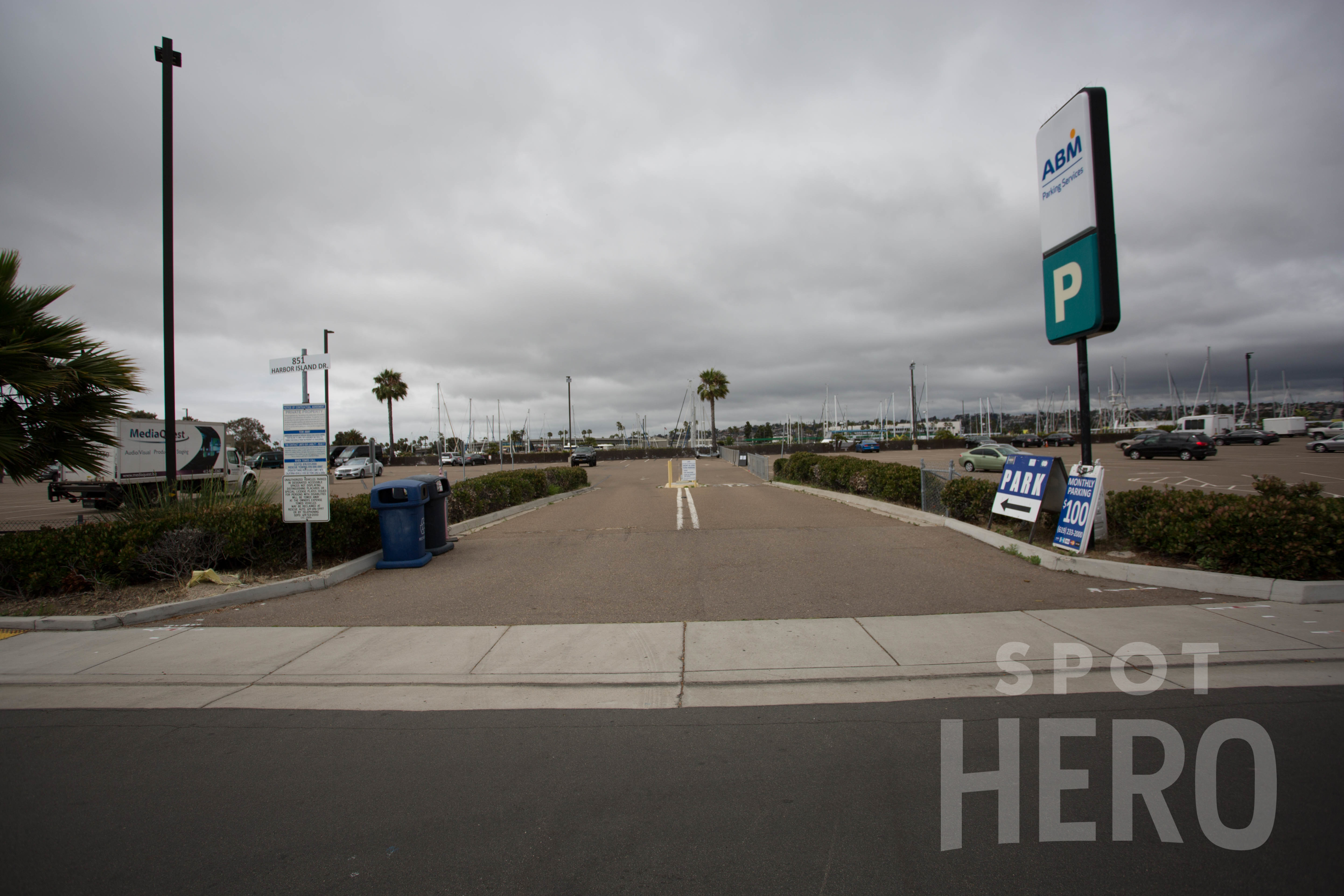 Photo of 851 Harbor Island Dr. - San Diego Airport Elbow Lot - Self Park