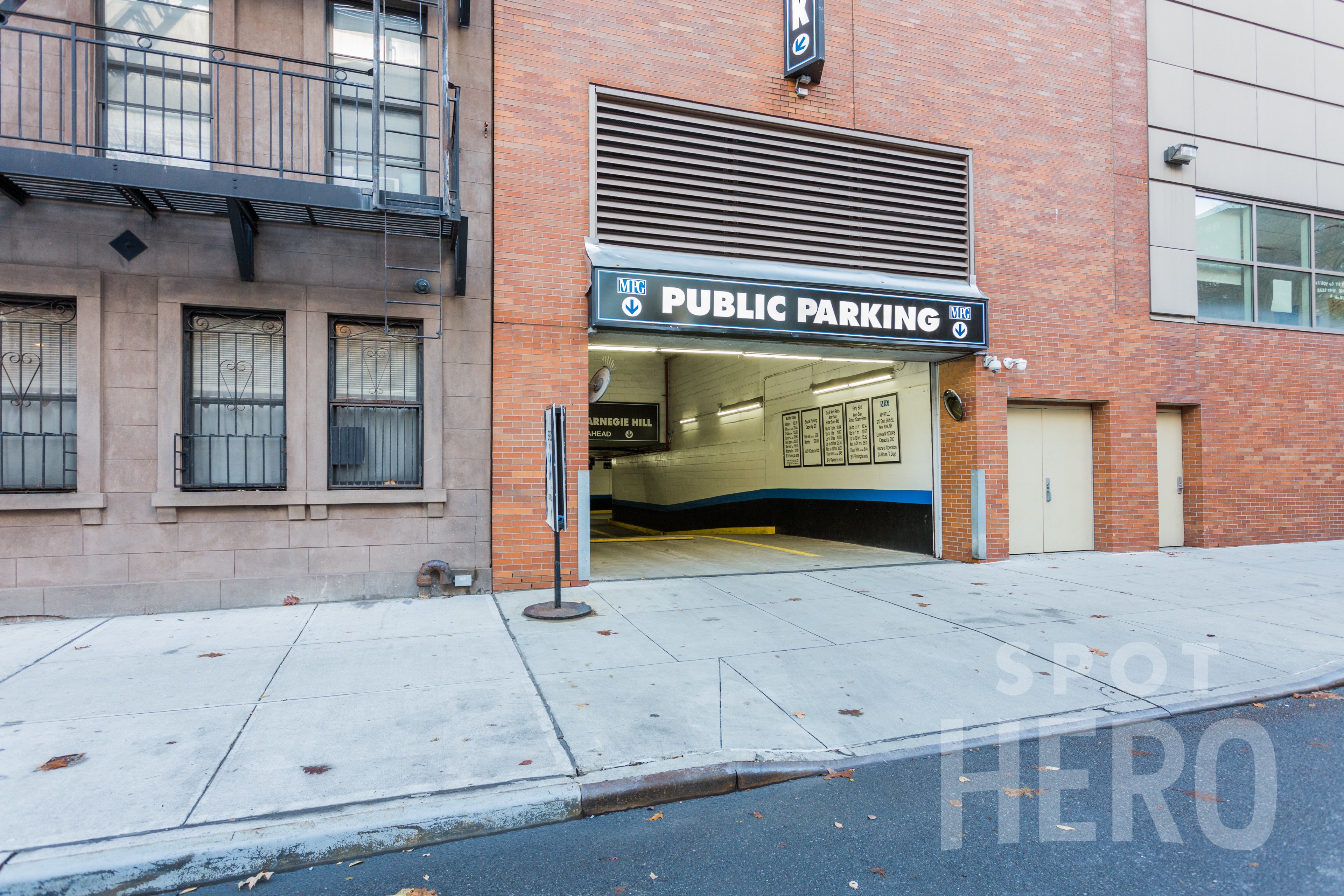Photo of 230 E 97th St.  - Valet Garage