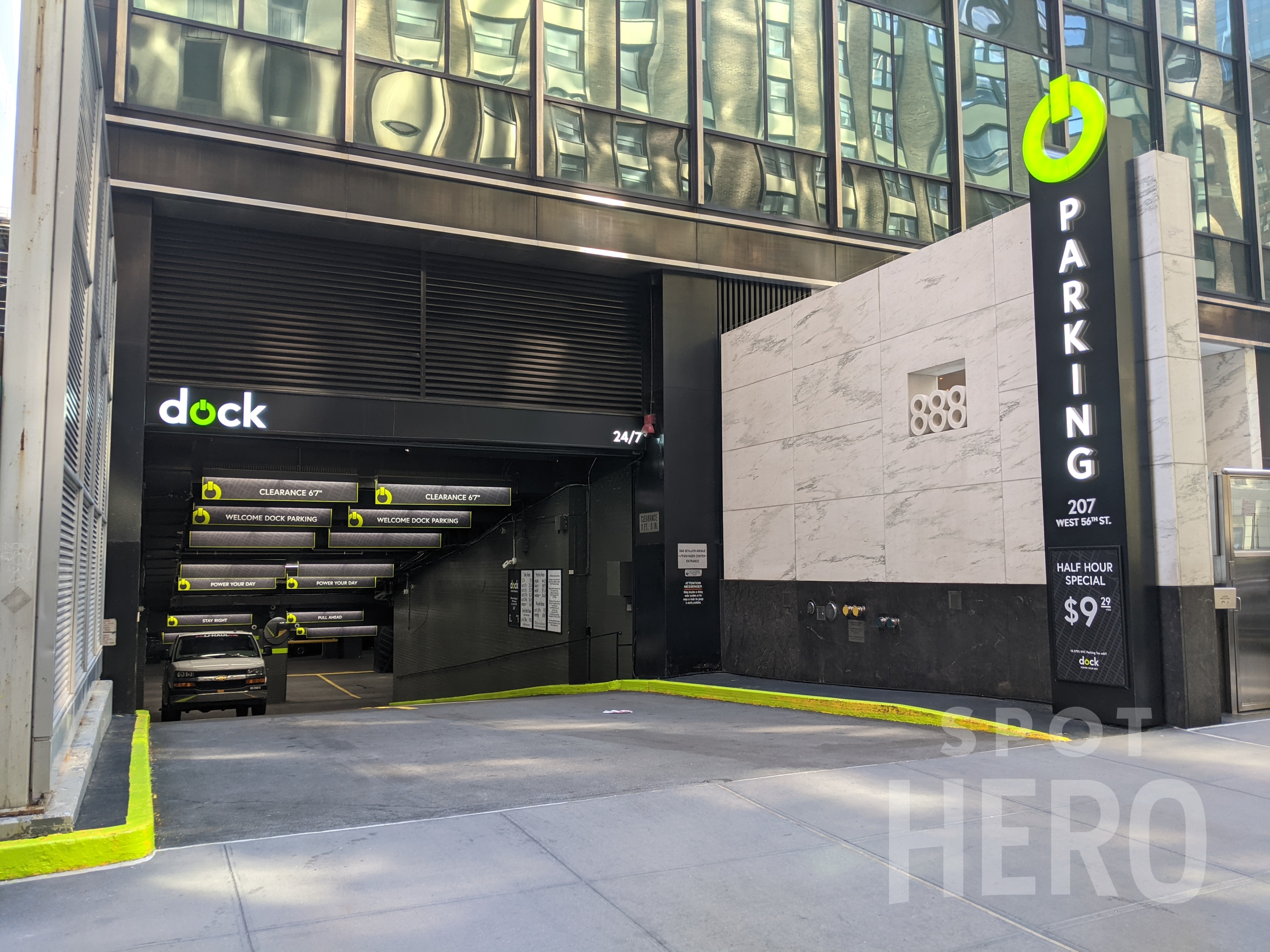 Photo of 207 West 56th St. (888 7th Ave.) - Valet Garage