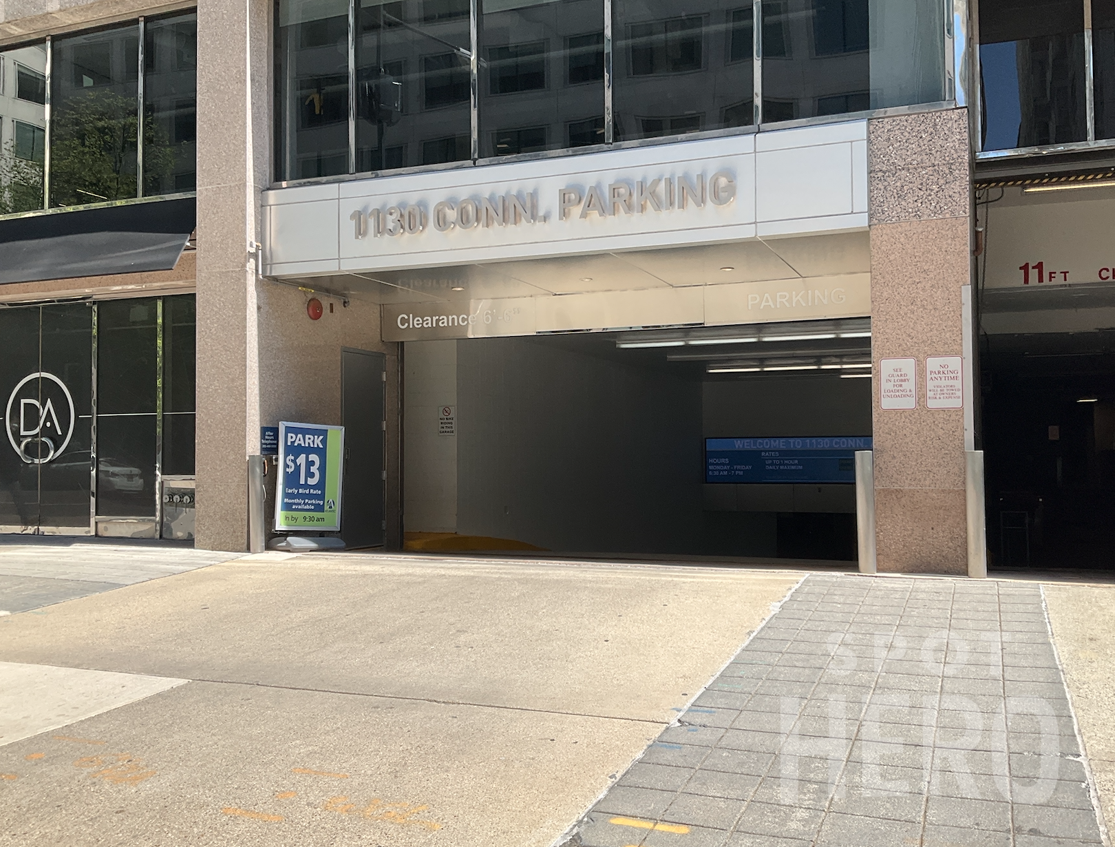 Photo of 1155 18th St. NW (1130 Connecticut Ave. NW) - Garage