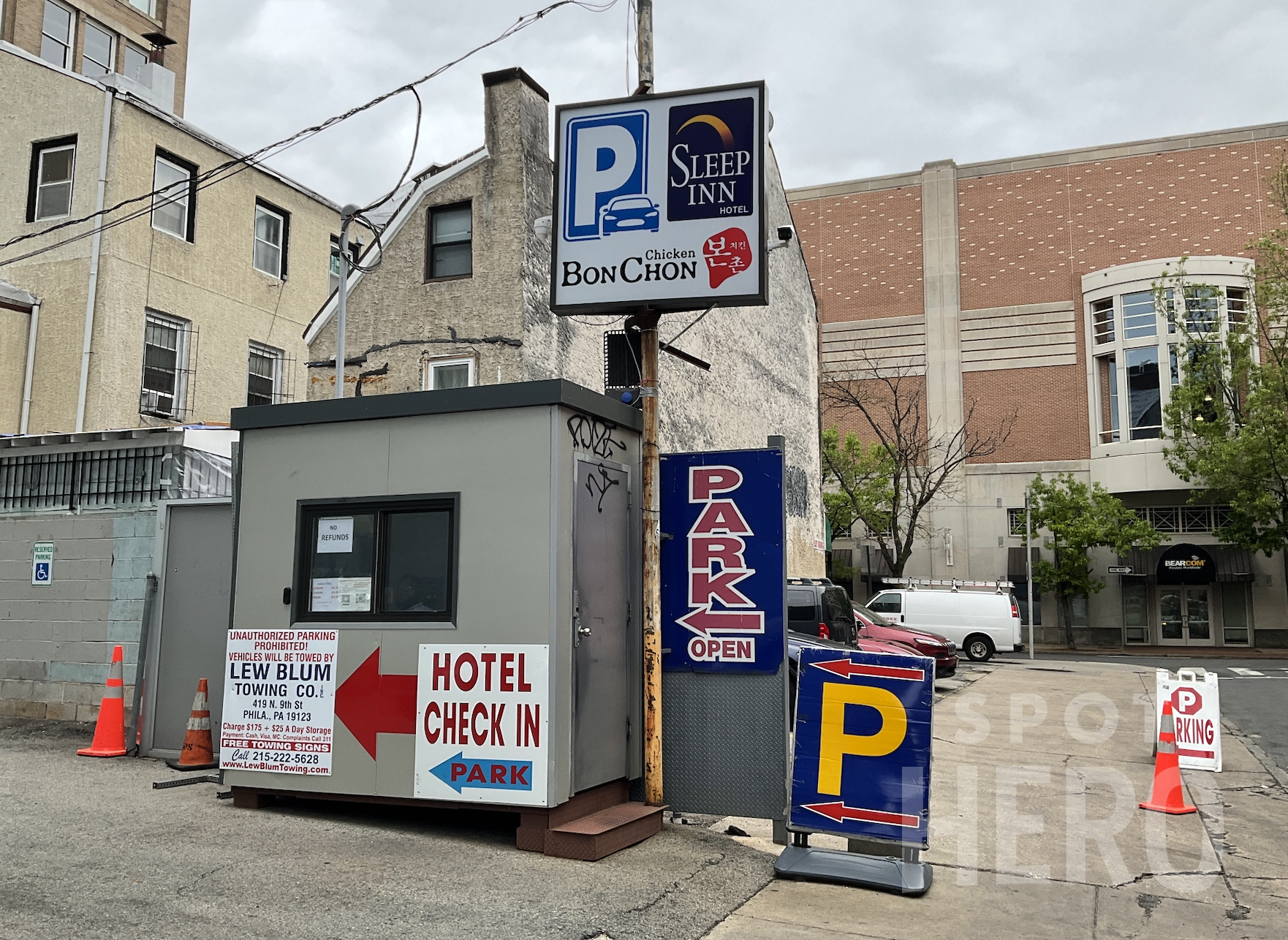 Photo of 1020 Cherry St. - Valet-Assist Lot