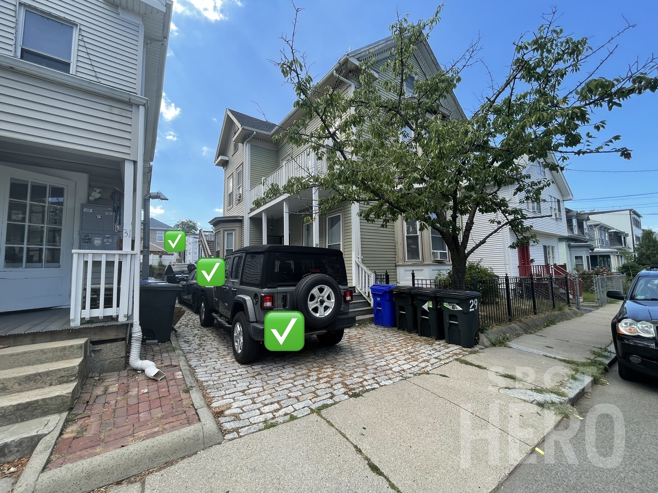 Photo of 29 Spring Garden - Whole Tandem Row Parking Spot