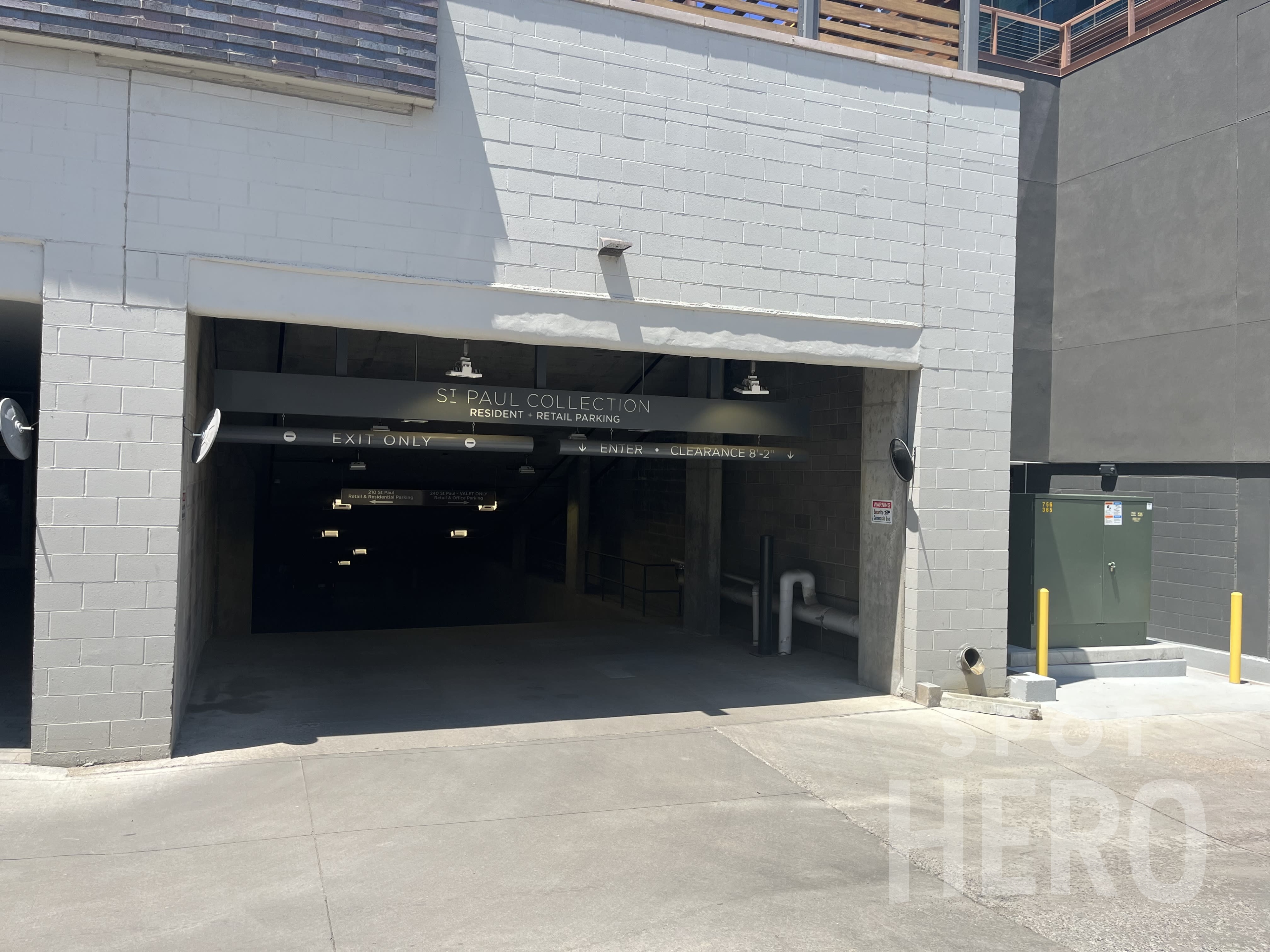 Photo of 240 St Paul St. - Valet Garage